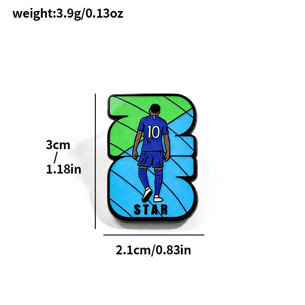 Новый металлический значок Чемпионата мира по футболу 2026 года США, Канада и Мексика Памятный значок спортивного мероприятия по футболу Брошь из сплава