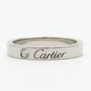 Used CARTIER Ring Engraved EU#49 49 Pt950Platinum/diamond 4.7g Platinum 1PD