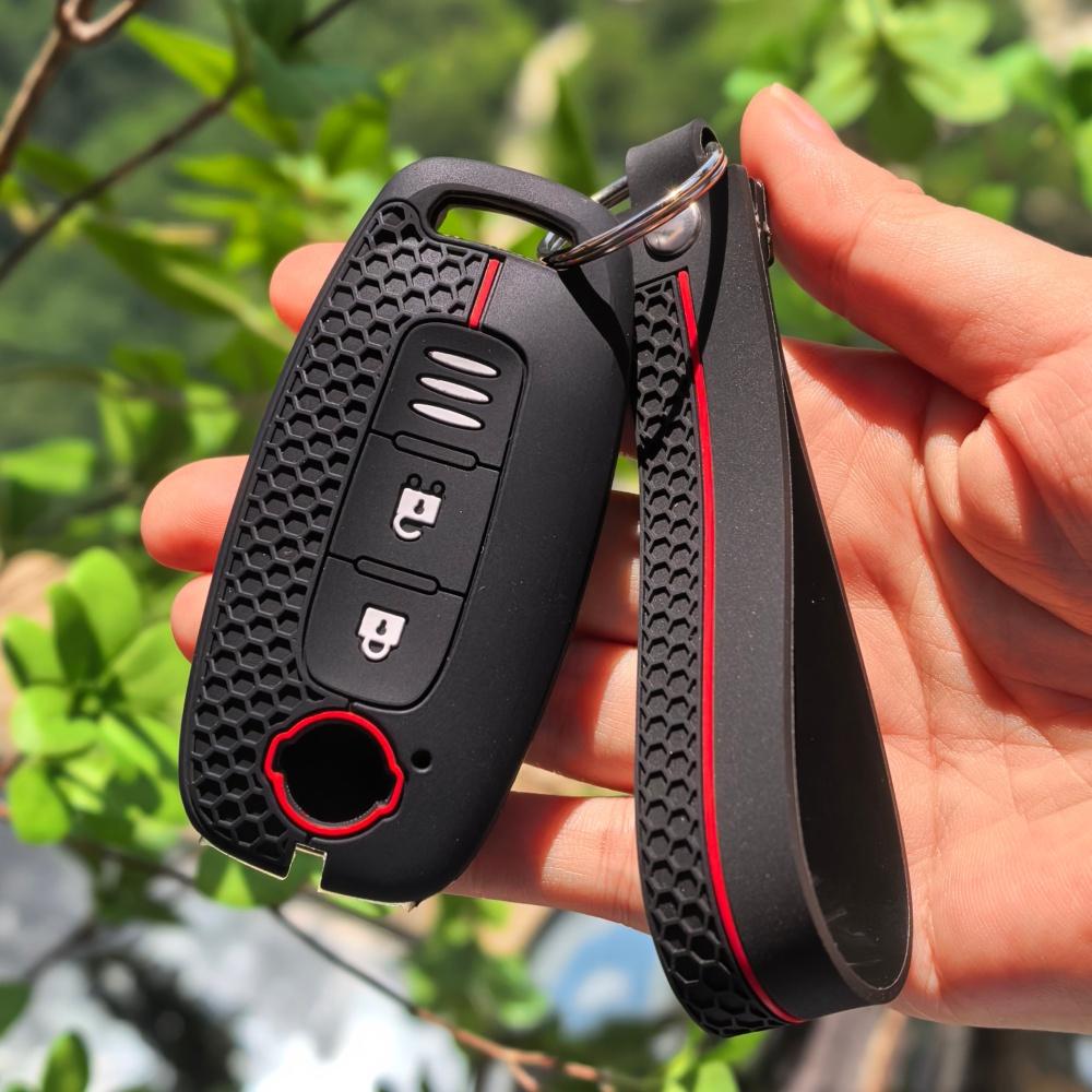 Keychain Protect For Nissan X-TRAIL SYLPHY Altima Qashqai Pathfinder Kicks Ariya 2022-2026 Silicone Car Key Cover Case