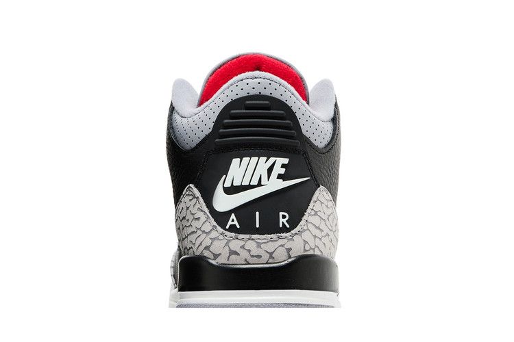 Jordan 3 Cemento Negro Retro (2024) (GS)