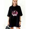 Oversized T Shirt Black Gods N Womple From Cairo Streets To The World Graphic Print Streetwear Fashion Casual Wear
