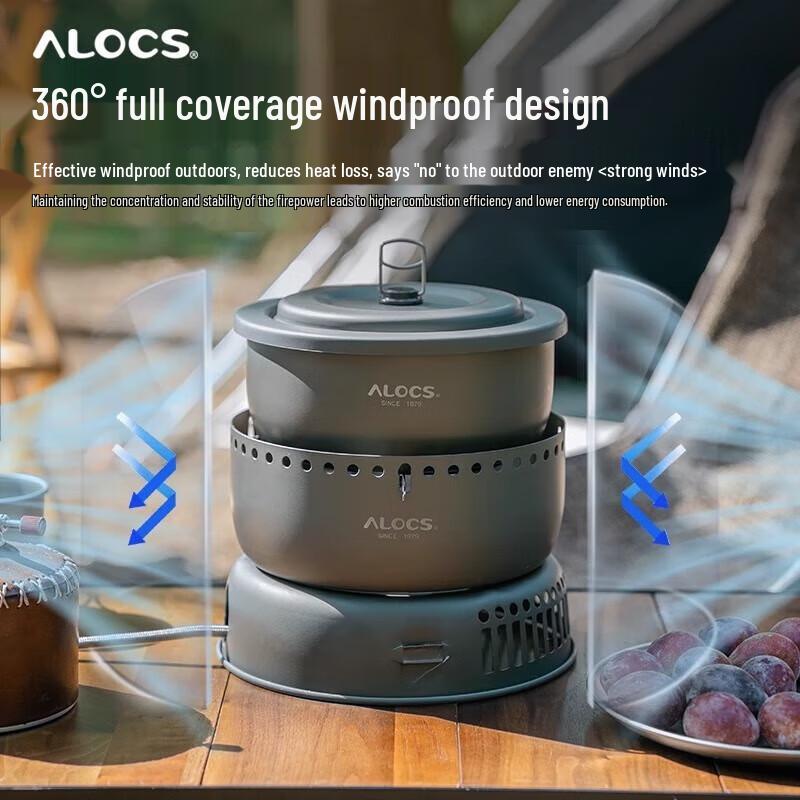 ALOCS City Escape Storm Stove Cookware Set