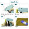 1set High-Speed Clothing Label Gun - 1000 Barbs, 5 Needles, DIY Apparel Tagging for Garment Price Tags