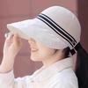 Summer Hat Large Head Circumference Breathable Mesh Sun Protection Hat with Extended Brim Mesh Top Outdoor Travel Sunshade Hat
