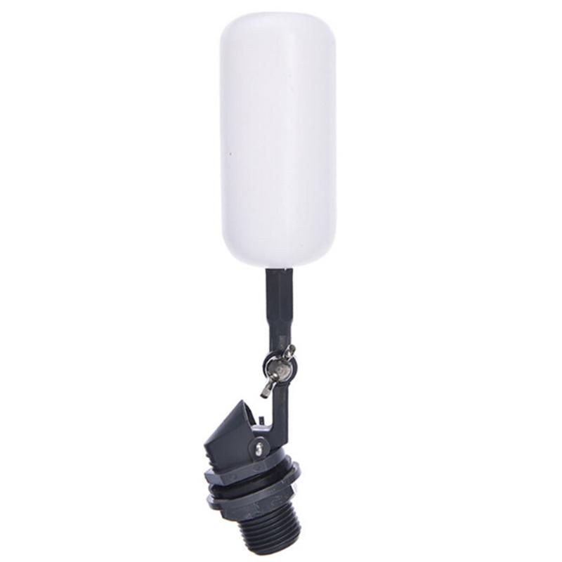 1*Adjustable Float Ball Valve Automatic Fish Tank Pond Water Level Control 1/2in