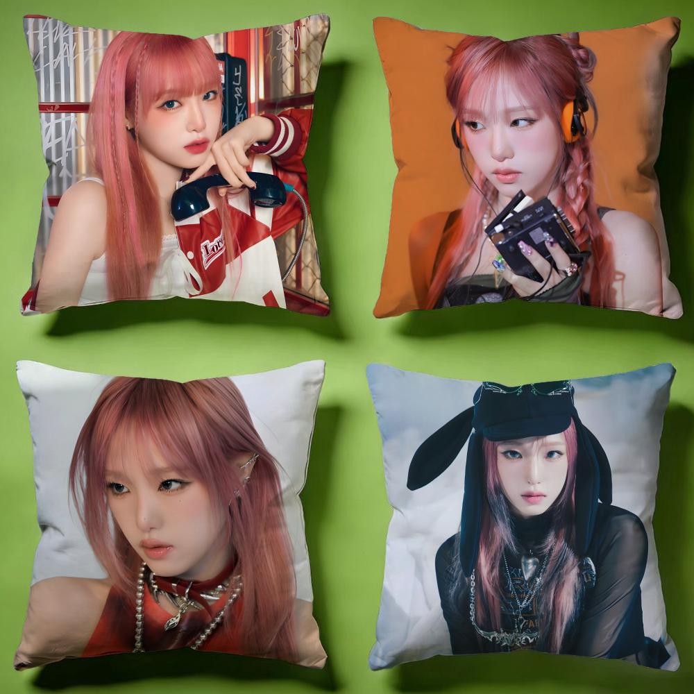 Trendy Cchoi Yenaed Cushion Cover Versatile DoubleSided Pillow Case Fit for Sofa Bed Car Daily Decor