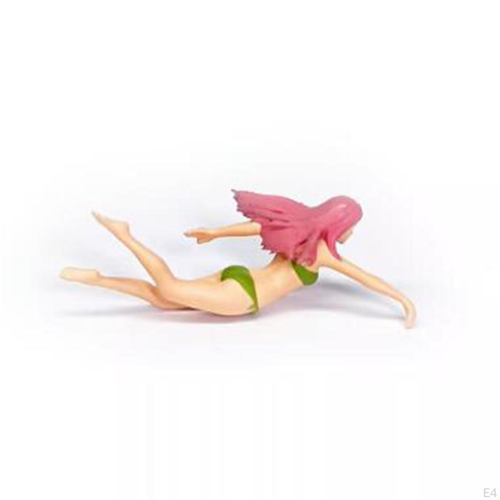 1/64 Figures Scale Beach Model Resin Mini People Tiny for Micro Landscape Fairy
