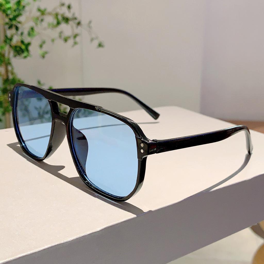 KAMMPT Popular Pilot Designer Oversize Gradient Sunglasses Women Men Outdoor Fashion Sun Glasses