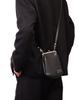 Seal Kiss Lock Shoulder Bag for Clasp Crossbody Mini Shoulder Men, Closure, Bag, Bag, Small, Waterproof, PS-194BK