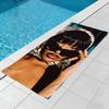 T-tems singer Towel Beach Quick Dry Soft Pool Towels Gift for Travel Gym Shower Camping sports