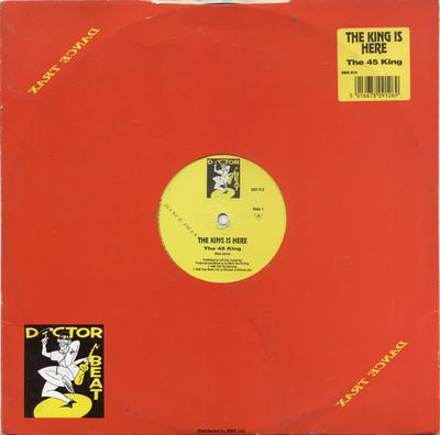 12-Zoll Schallplatte 45 KING - The King Is Here DRX912 Dance Trax 1989 UK Rap & Hip-Hop/R&B Gebraucht