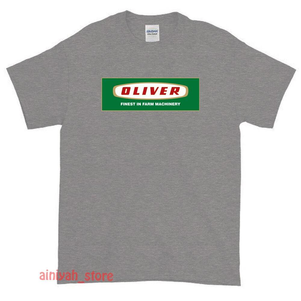 

New Oliver Tractor Logo Men s Funny T shirt USA Size S-XXL S