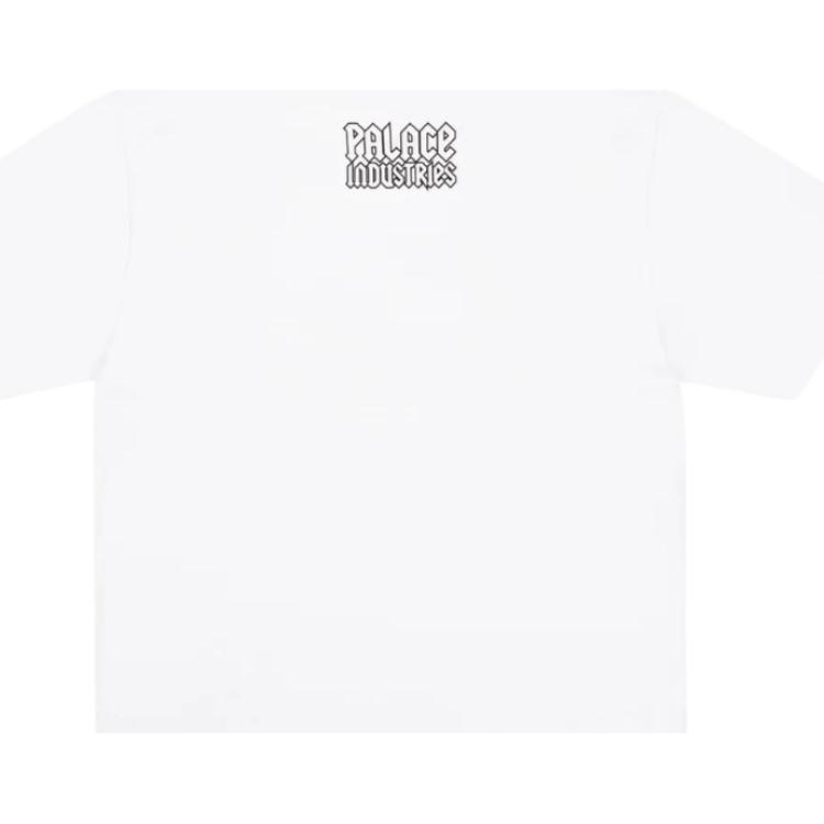 Palace X World Industries Kollaboration SS26 Bequeme Streetwear Kleiner Teufel Kurzarm T-Shirt Unisex T-Shirts PAL-SS26-274