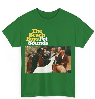 The Beach Boys Pet Sounds T-shirt Green Unisex Cotton All Sizes