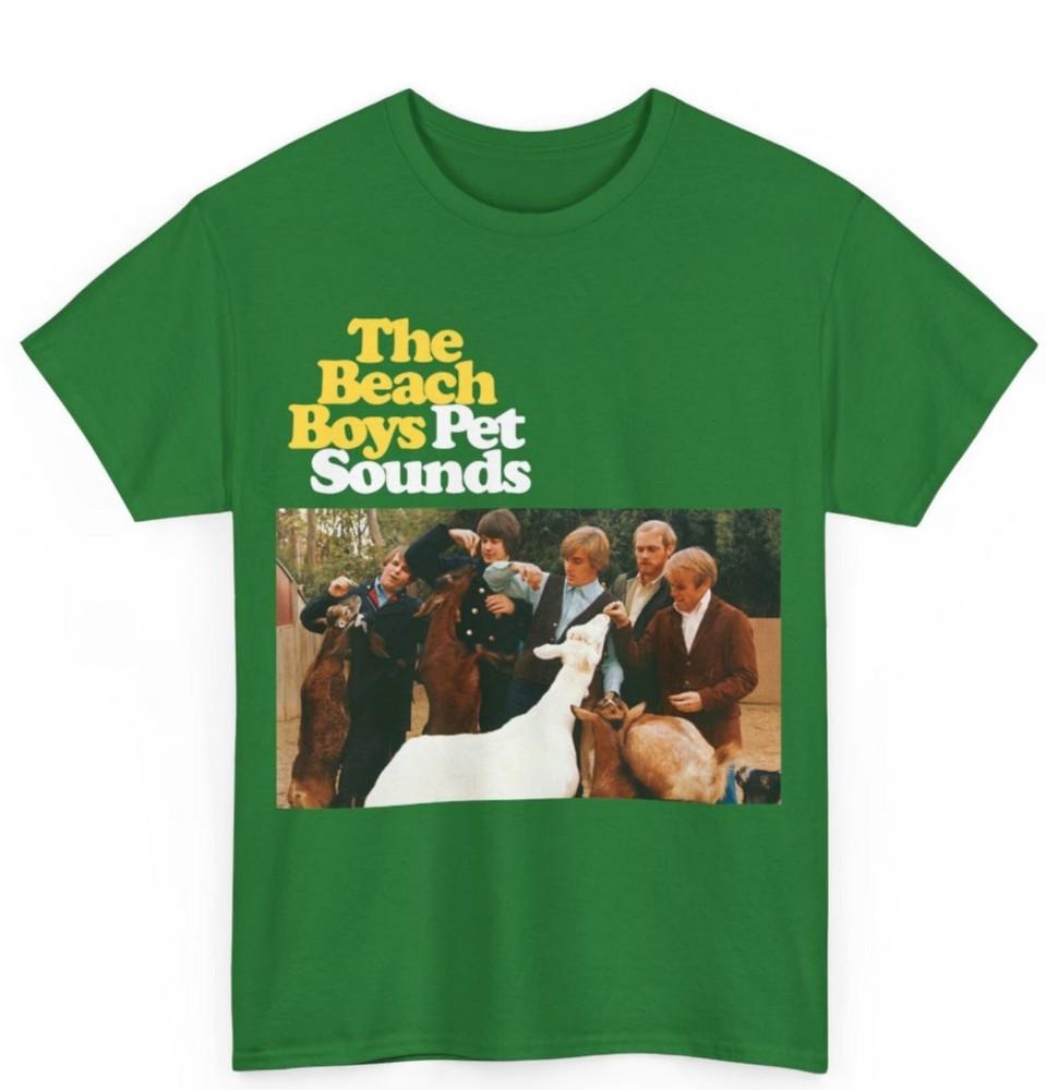

The Beach Boys Pet Sounds T-shirt green Unisex Cotton All Sizes XL