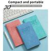2027 Pocket Planner A6 Weekly Planner, 365 Day English Schedule Notebook Gift for Students Professionals with Ribbon Bookmark, Portable Efficiency