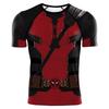 Men's Deadpool Wolverine T-shirt 3D Low Key Same Frame Printed Summer Round Neck Short Sleeve for Breathability and Comfort