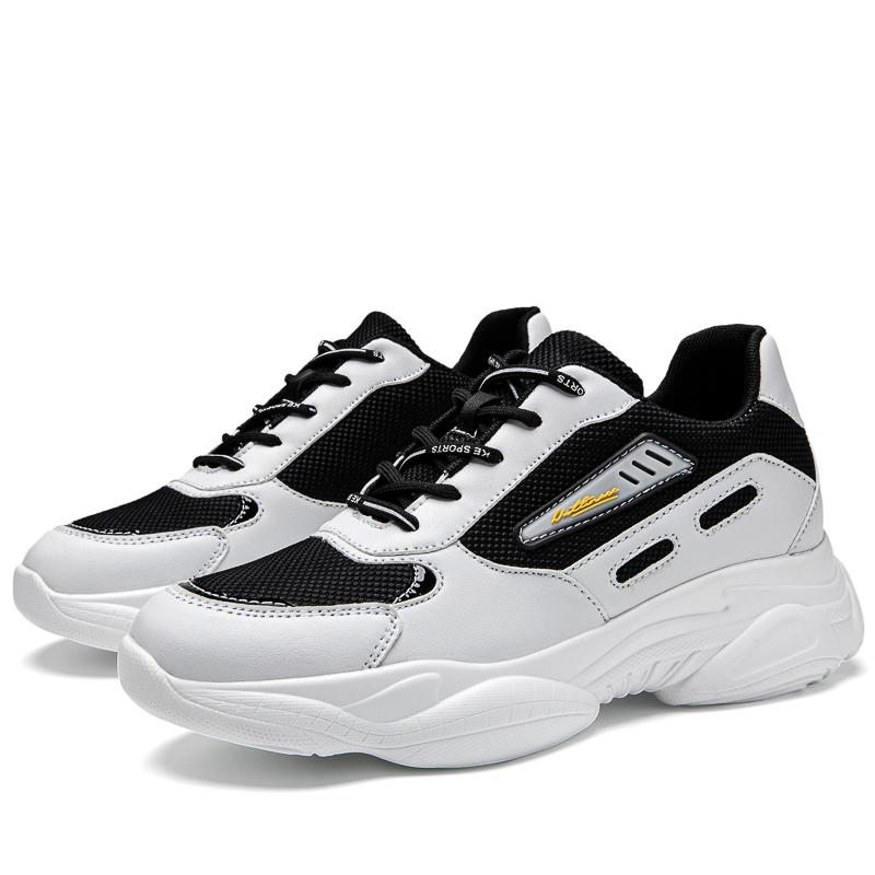 Sneakers Men Elevator Shoes Height Increase Shoes Insoles 6Cm Tall Man Height Shoes Sports