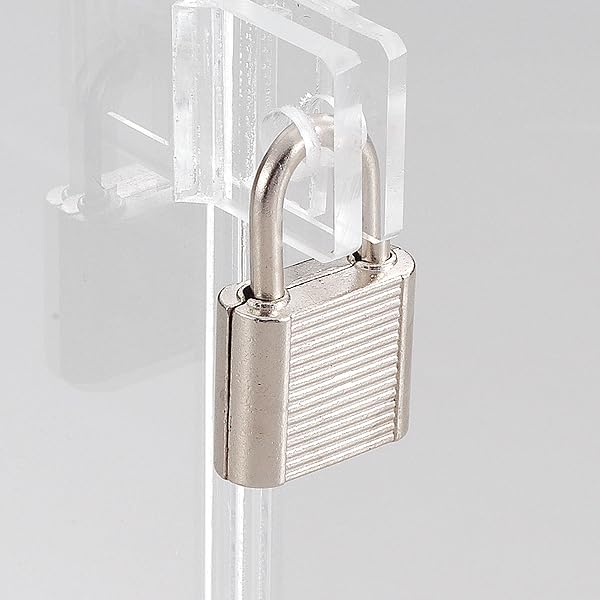 Japan VCS Acrylic Donation Box Small Donation Box with Lock Padlock and Seal Included 51069 Box/Suggestion W150×D80×H160mm