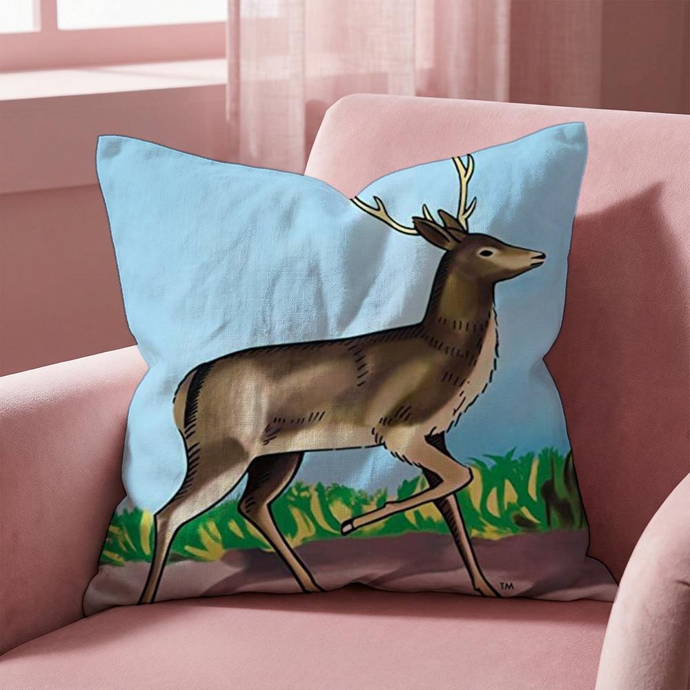 Mexican B-Bingo Lottery Cushion Cover Multi-Scene Pillow Cover for Home & Car - Reversible, Soft & Durable for Daily Use