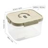 Plastic Stackable Preservation Box With Handle Refrigerator Egg Fresh-keeping Box Stackable Fruit Vegetable Storage Container