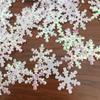 200/300PCS Snowflakes Confetti Decorations for Christmas Winter Confetti Snow Party Wedding Birthday Holiday Party Table Decorations Supplies