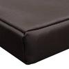 VidaXL Tapis plat rectangulaire pour chien marron taille XL 170242