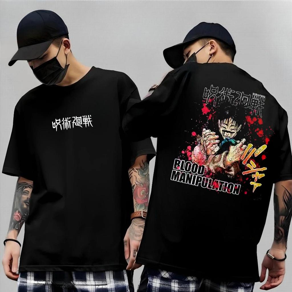 Anime Gojo Satoru Jujutsu Kaisen Printed T-shirt Men's and Women's T-shirt Men's Top Sports T-shirt Men's T-shirt Summer Tee New