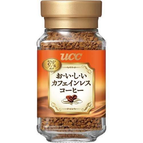 

UCC delicious decaffeinated coffee jar 45g x 3