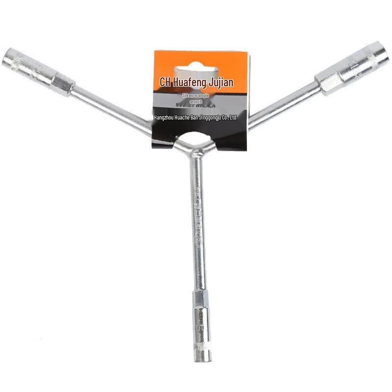 Triple-Head Socket Wrench