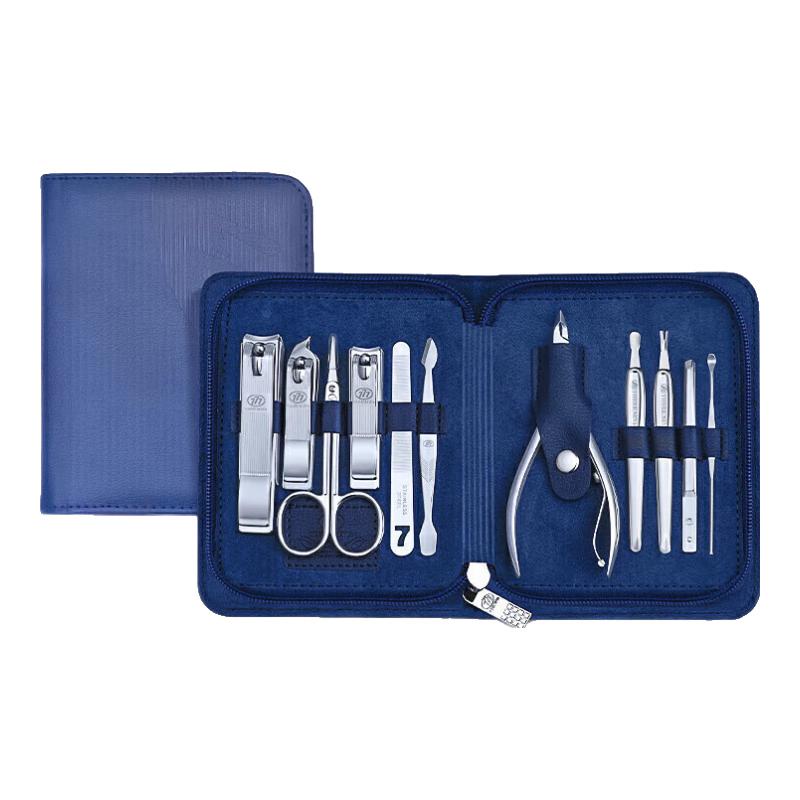 THREE SEVEN 11-предметный набор для маникюра из нержавеющей стали