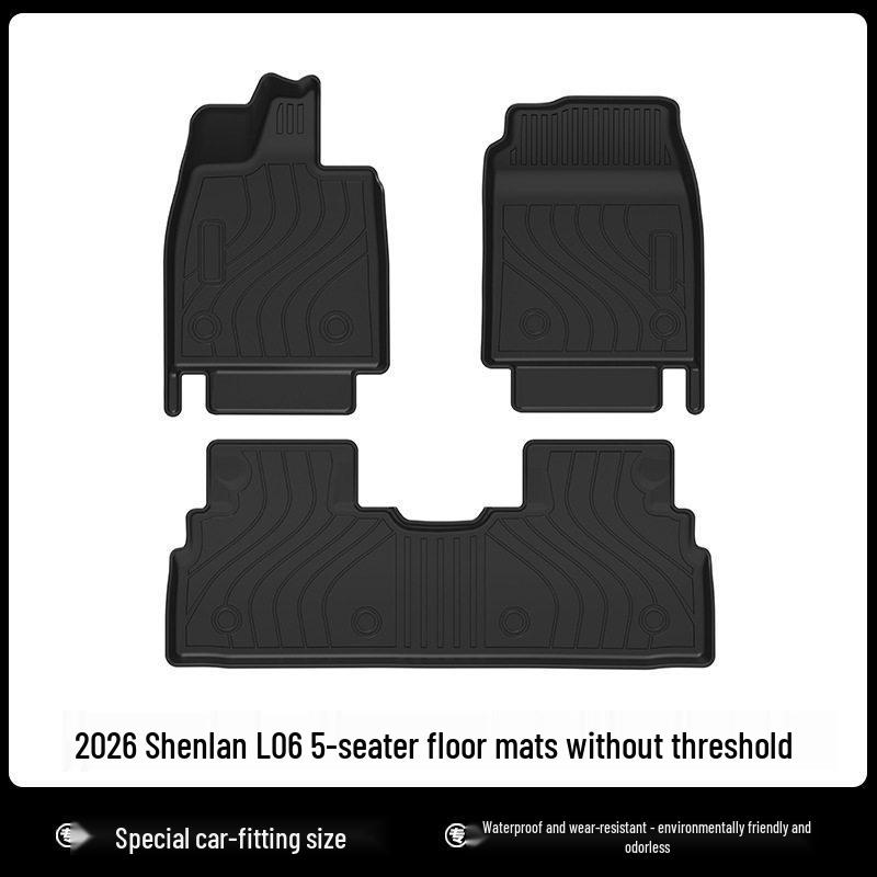 

Durable, Waterproof TPE Trunk Mat with Carbon Fiber Texture for 2026 Changan Deepal L06