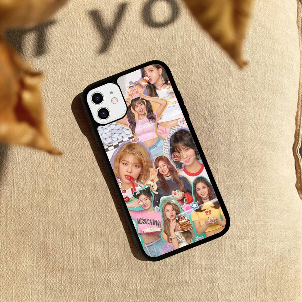 Kpop T-TwiceS Phone Case For IPhone 17 Air 16 14 15 Pro Plus 13 12 11 Pro Max PC+TPU Back Cover