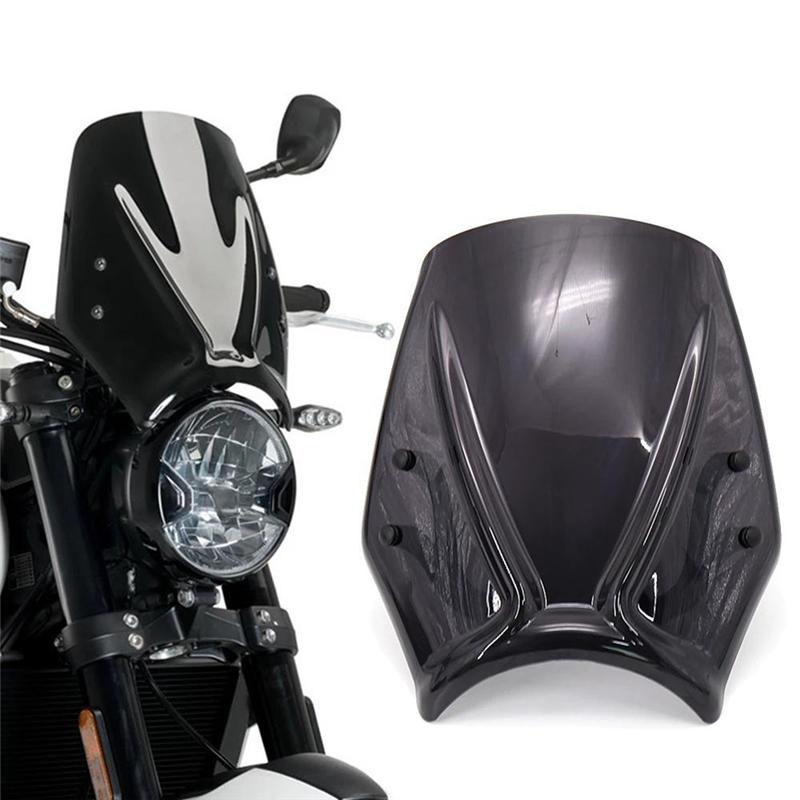 Motorcycle Windshield Wind Deflector Windscreen Fairing Baffle Cover For Trident 660 Trident660