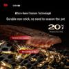 Sanhe 0-Coating Titanium Stainless Steel Non-Stick Wok