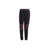 DFB Long Sleeve Fleece Pants with Contrast Panel Design Men Bottoms Black HF4070