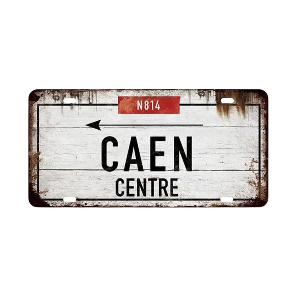 Vintage Berlin City Plate War Aluminum Sign Store Bar Metal Home Club Man Cave Pub Decor Painting Plaques Poster Wall Decoration