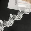 Decorative Strip Flower Book White Car Bone Lace Barcode Lace Wedding Dress Headgear Head Jewelry Clothing Accessories Fabric