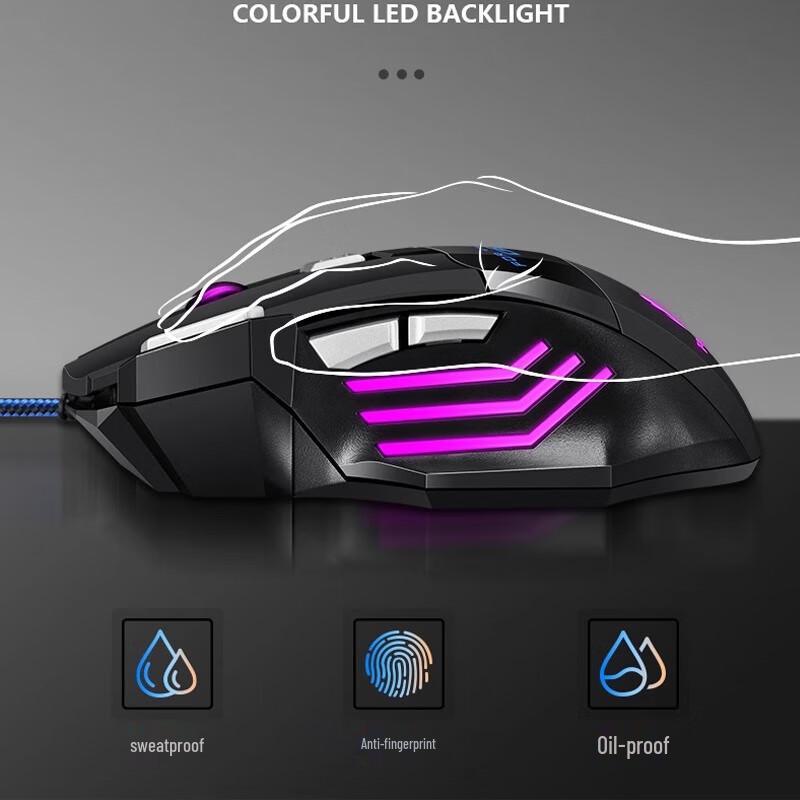 You Shish 7-Key Wired Gaming & Office Mouse