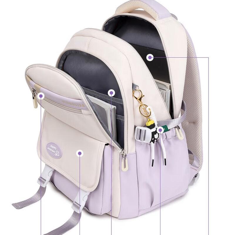 Li Shen Simple Aesthetic Girls' Backpack