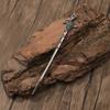 Retro Viking Wave Sword Hairpin Unisex Rose Crown Sun Moon Sword Hair Stick Unique Hair Accessories Norwegian Style Party Gift