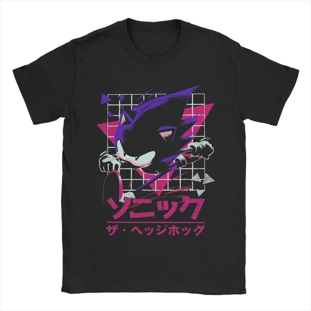 Sonic The Hedgehog T Shirt Suitable for All Seasons Oversized Unisex Personality Clothes Hot Product Breathable High Quality Tee