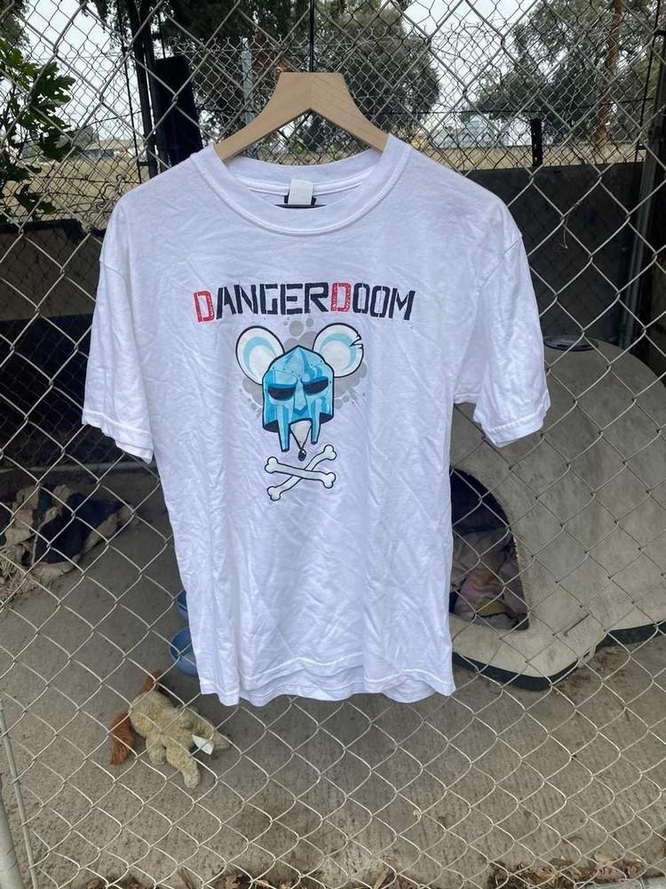 Футболки Gildan MF Doom Danger Doom Унисекс Концертные S-5XL Перепечатка AR449 Унисекс Футболка XXXXL