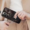 Fierce Lion with Blue Eyes Pattern Magnetic Phone Case For APPLE iPhone 17 Air 16 14 13 12 Pro Max 15 Plus With MagSafe Cover