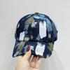 Trendy Checkered Graffiti Baseball Cap Hip Hop Color Block Printed Unisex Dad Hats Lightweight Adjustable Sports Hat For Women Men