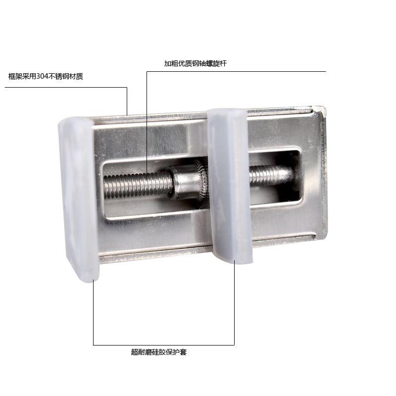 Practical Sliding Doors and Windows Lock Window Safe Lock Steel Pan Child Safety Lock Anti-theft Sliding Sash Stopper