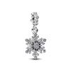 925 Silver Heart Charms Snow House Snowflake Snowman Pendant DIY Jewelry Making For Women Gift Fashion Accessories