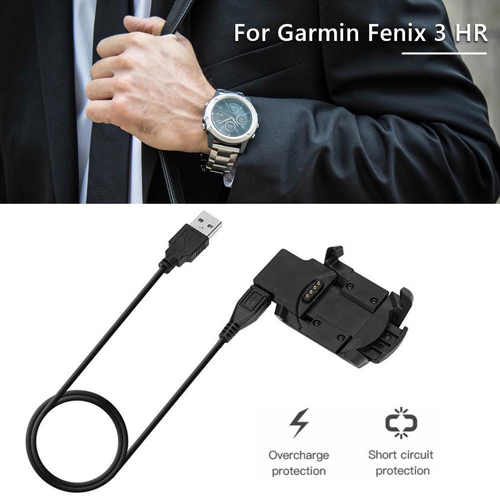 For Garmin Fenix Fenix 3/Fenix 3 HR/Fenix 3 Sapphire/Quatix 3/Tactix Bravo Sport Watch Charger USB Dock Charger Charging 100CM