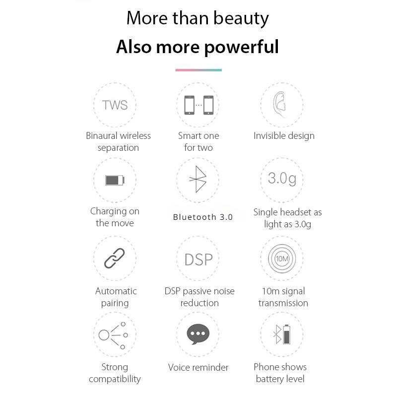 TWS Inpods12 Wireless Bluetooth 5.0 Headphone Sports Headset Earphones HIFI Stereo Music Earplugs Touch Control In Ear Earbuds for Iphone Android