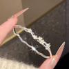 Fashion Minimalist Retro Open Knot Bracelet Niche Light Luxury Bracelet Women's Personality Hook Bracelet Jewelry